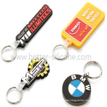 Promotion Custom-Made Silicone Rubber Keychains